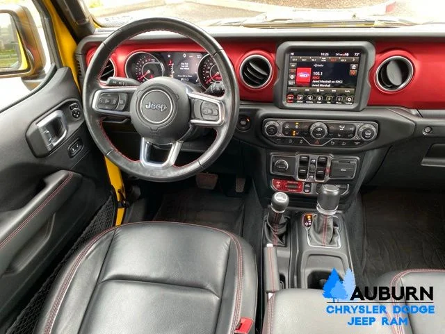 Used 2021 Yellow Jeep Unlimited Rubicon image 30