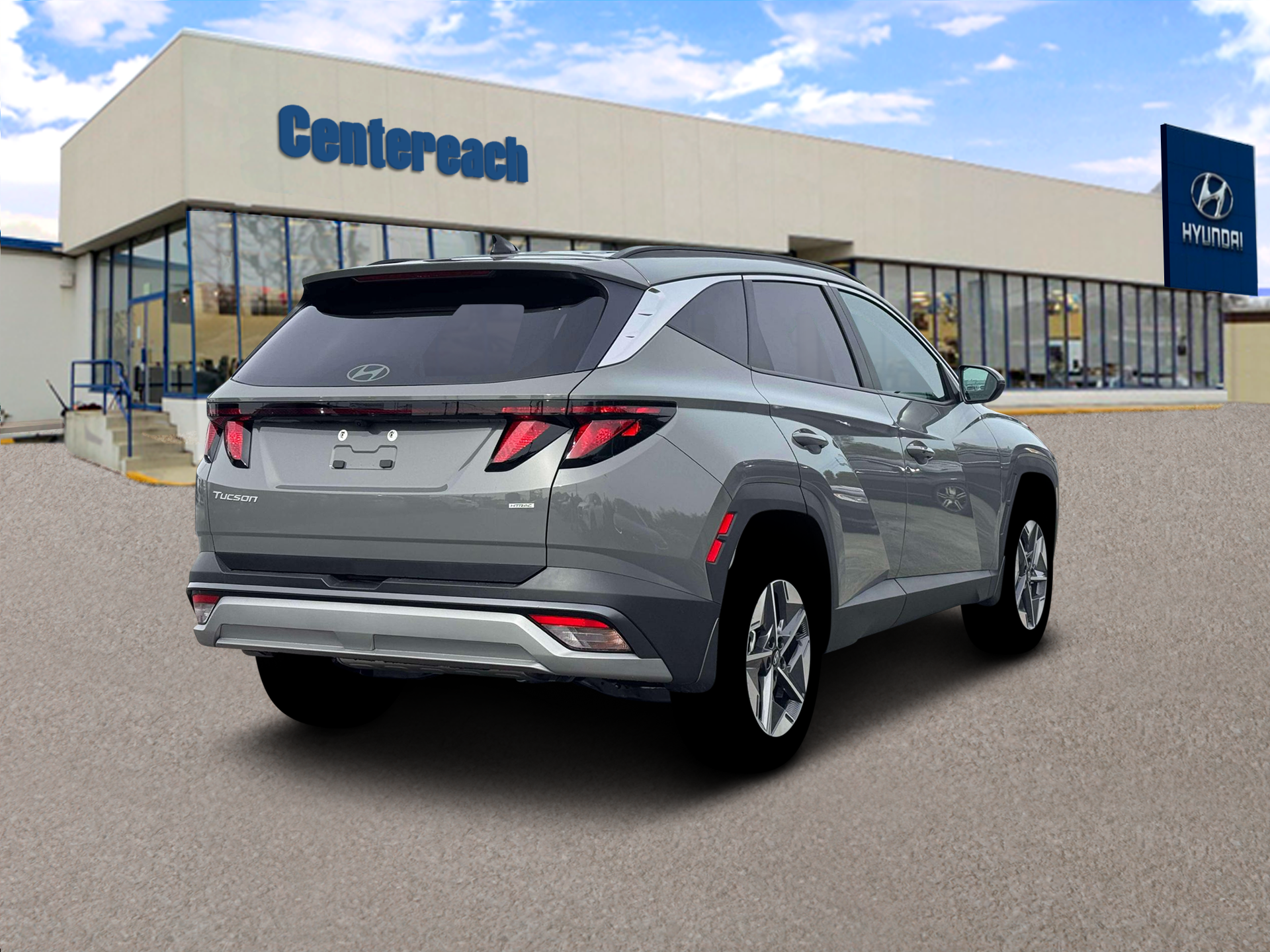 New 2026 Hampton Gray Hyundai SEL Plus AWD image 7