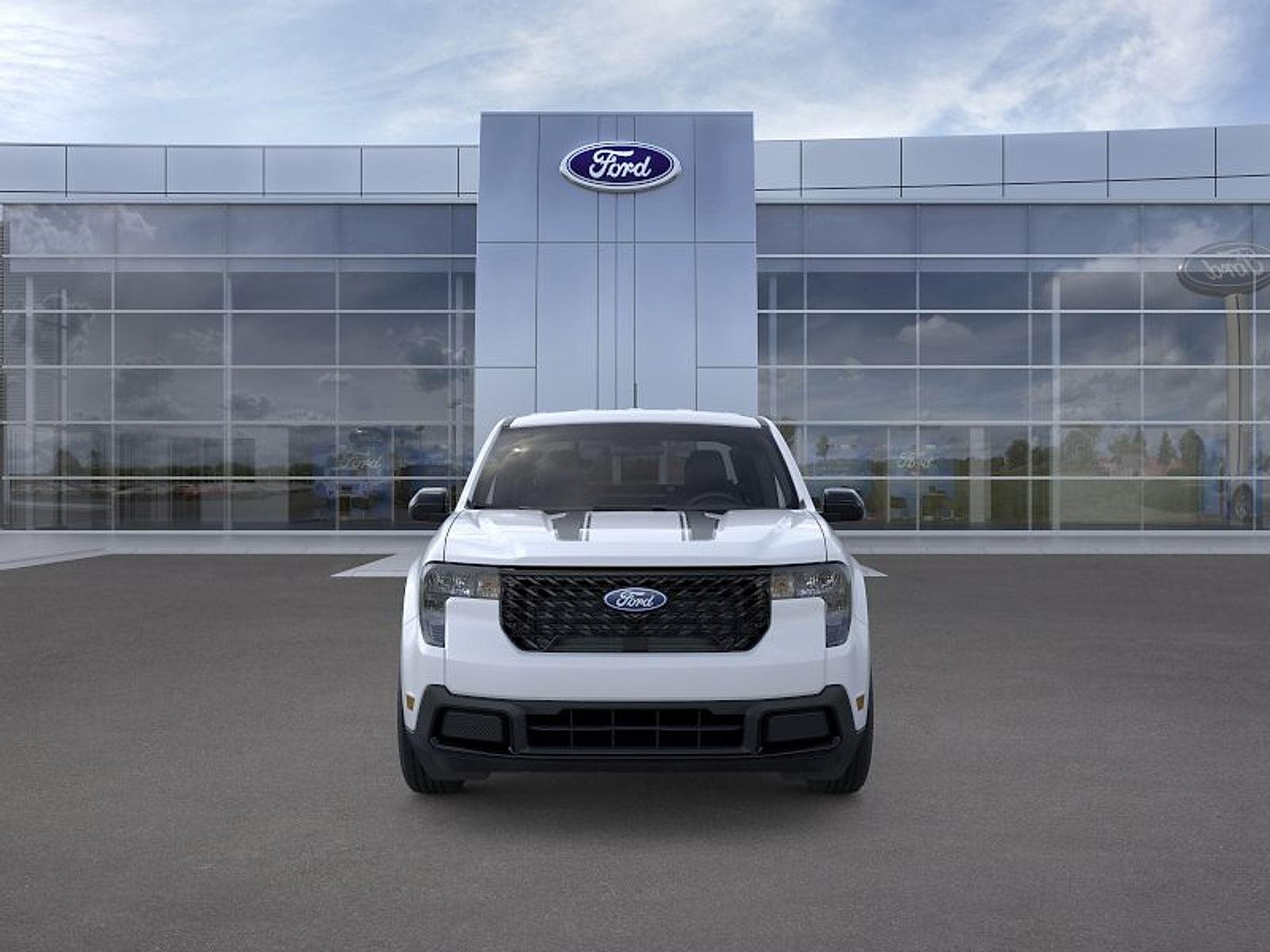 New 2026 Space White Metallic Ford XLT image 6
