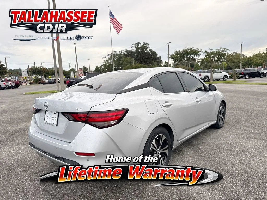 Used 2022 Brilliant Silver Metallic Nissan SV image 3