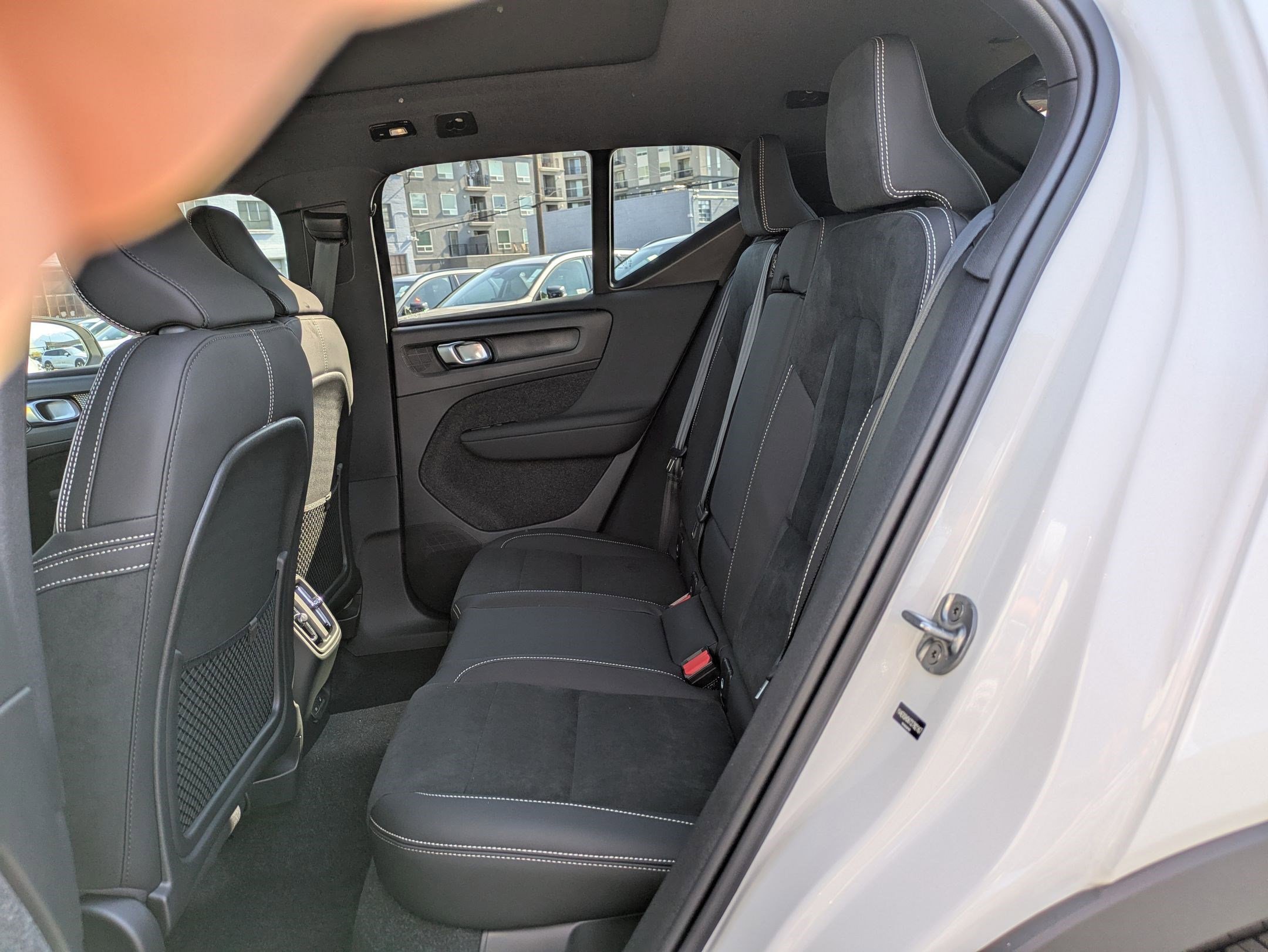 New 2026 Crystal White Volvo Ultra Black Edition image 15