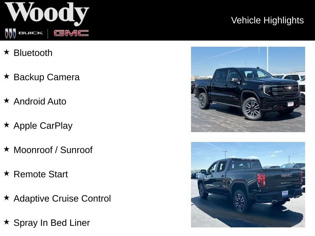 New 2026 Onyx Black GMC AT4 image 3