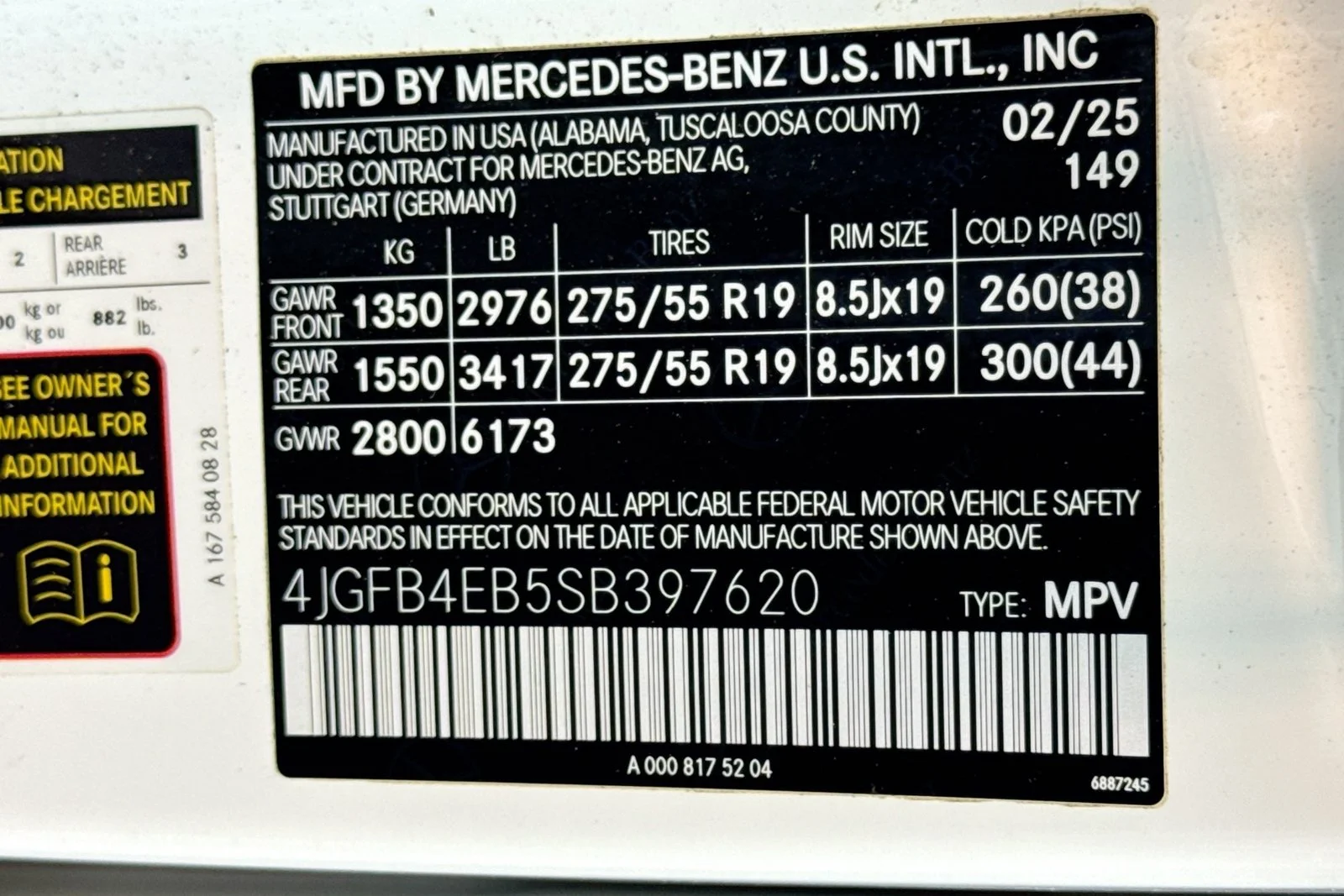 Used 2025 Polar White Mercedes-Benz GLE 350 image 30