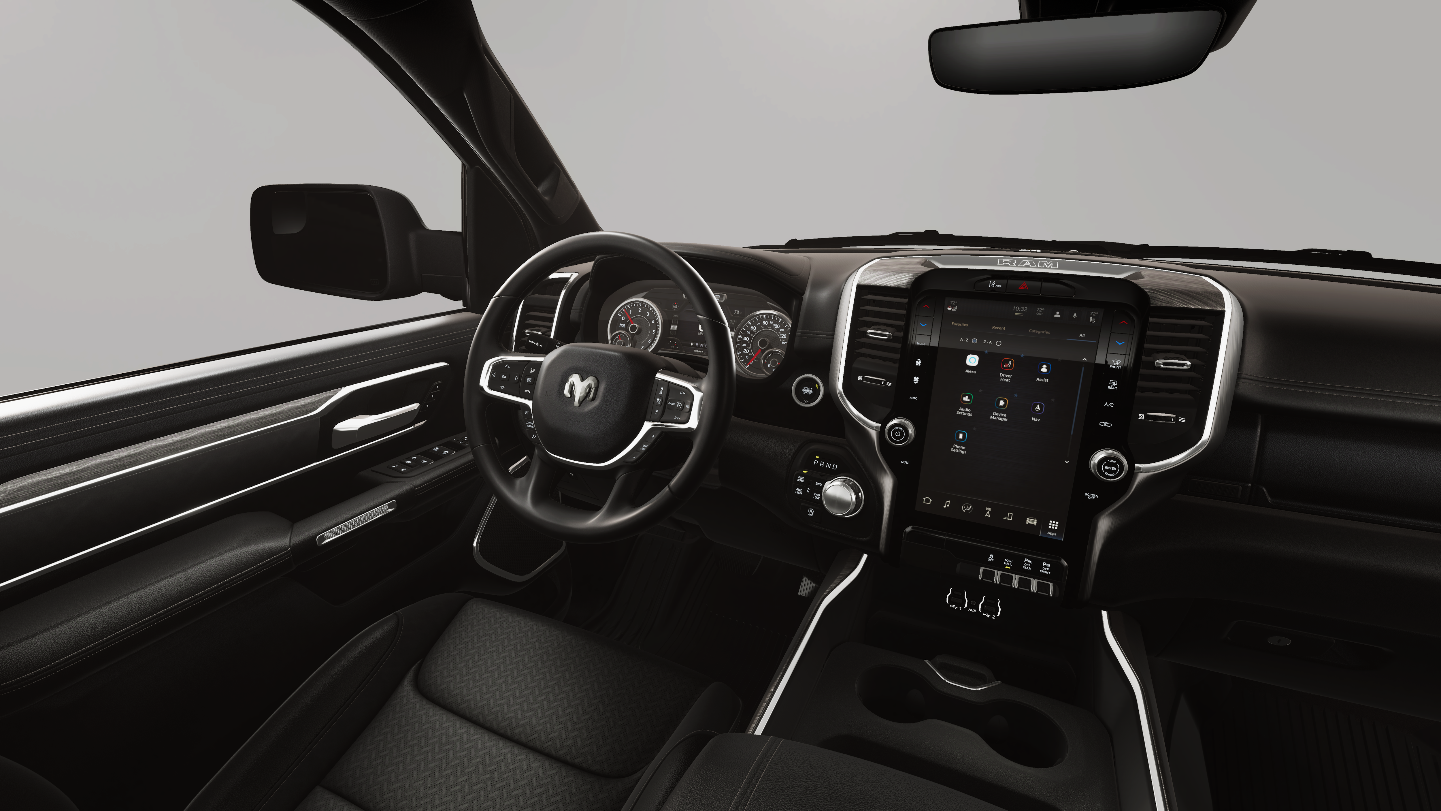 New 2026 Diamond Black Crystal Pearl-Coat Exterior Paint RAM LARAMIE image 20