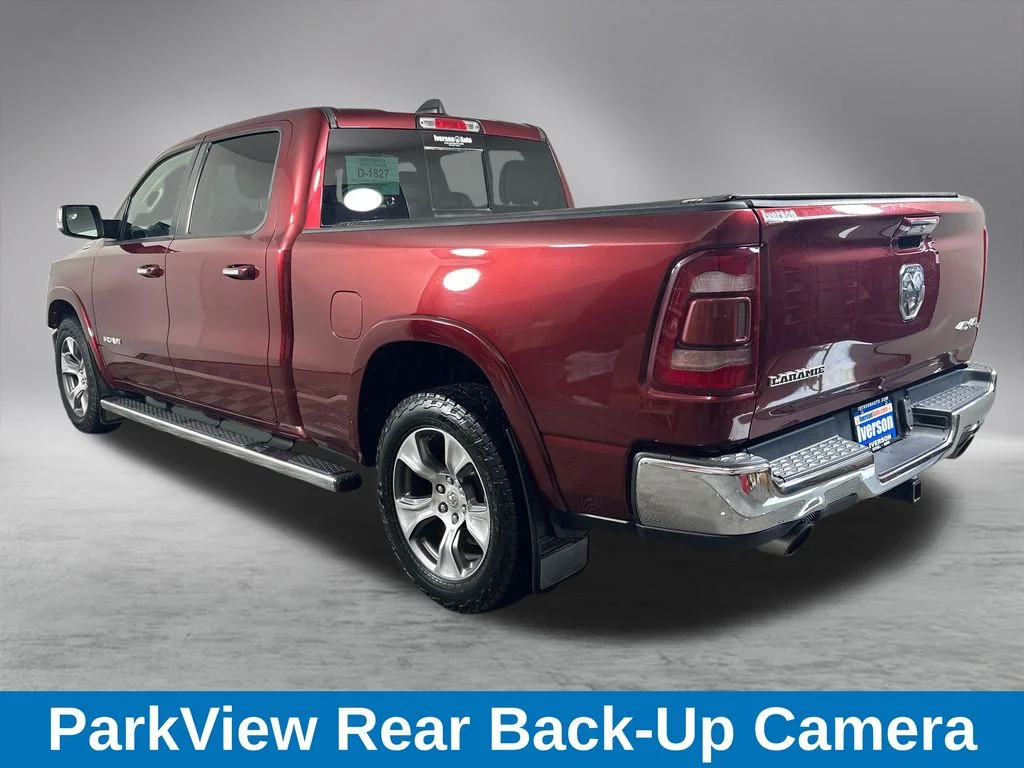 Used 2020 Delmonico Red Pearl Ram Laramie image 9