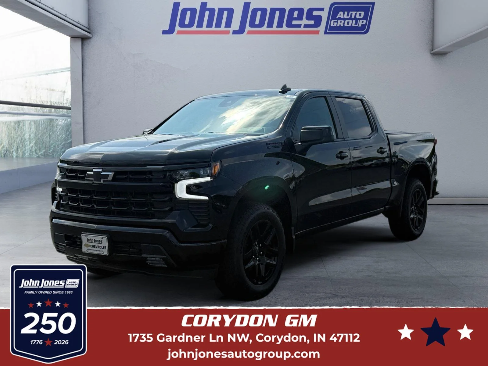 New 2026 Black Chevrolet RST image 1