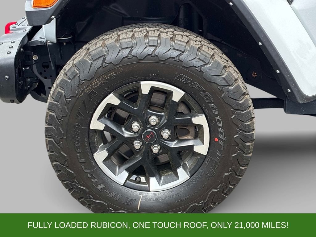 Used 2021 White Jeep Unlimited Rubicon image 14