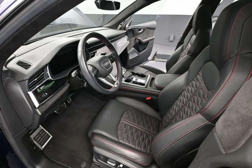 Used 2021 Blue Audi 4.0T image 25