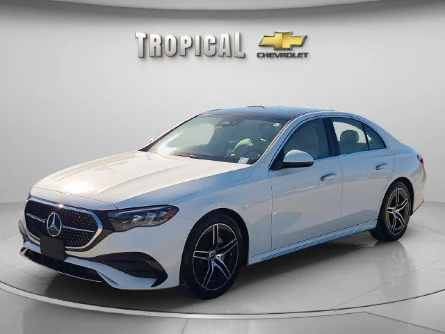 Used 2025 White Mercedes-Benz E 350 image 1