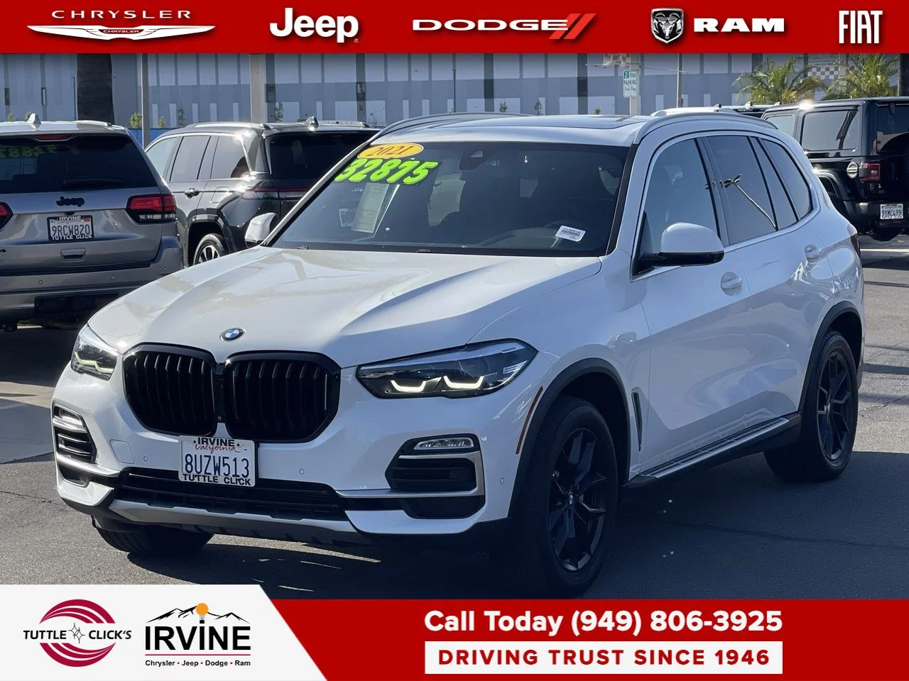 Used 2021 Alpine White BMW xDrive40i image 3