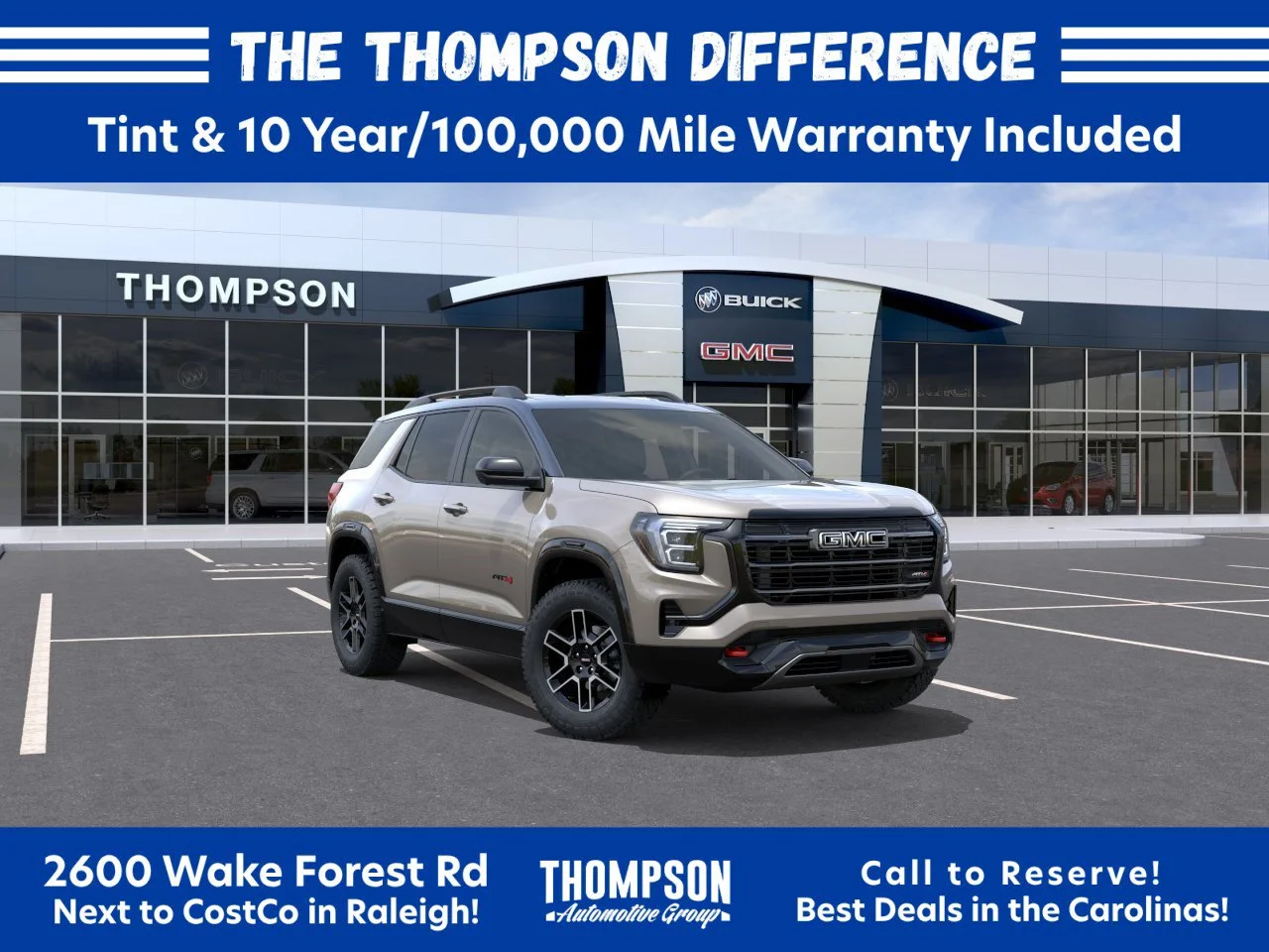 New 2026 Riverstone Metallic GMC AT4 image 1