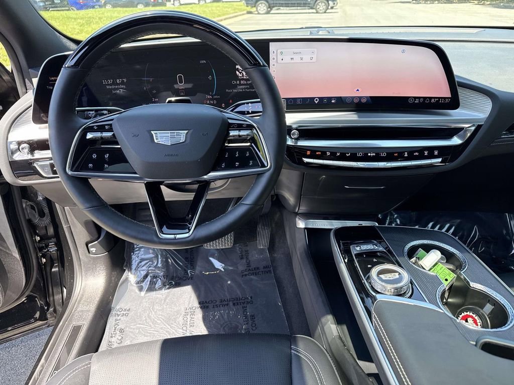 Certified Used 2025 Stellar Black Metallic Cadillac Luxury 3 image 31