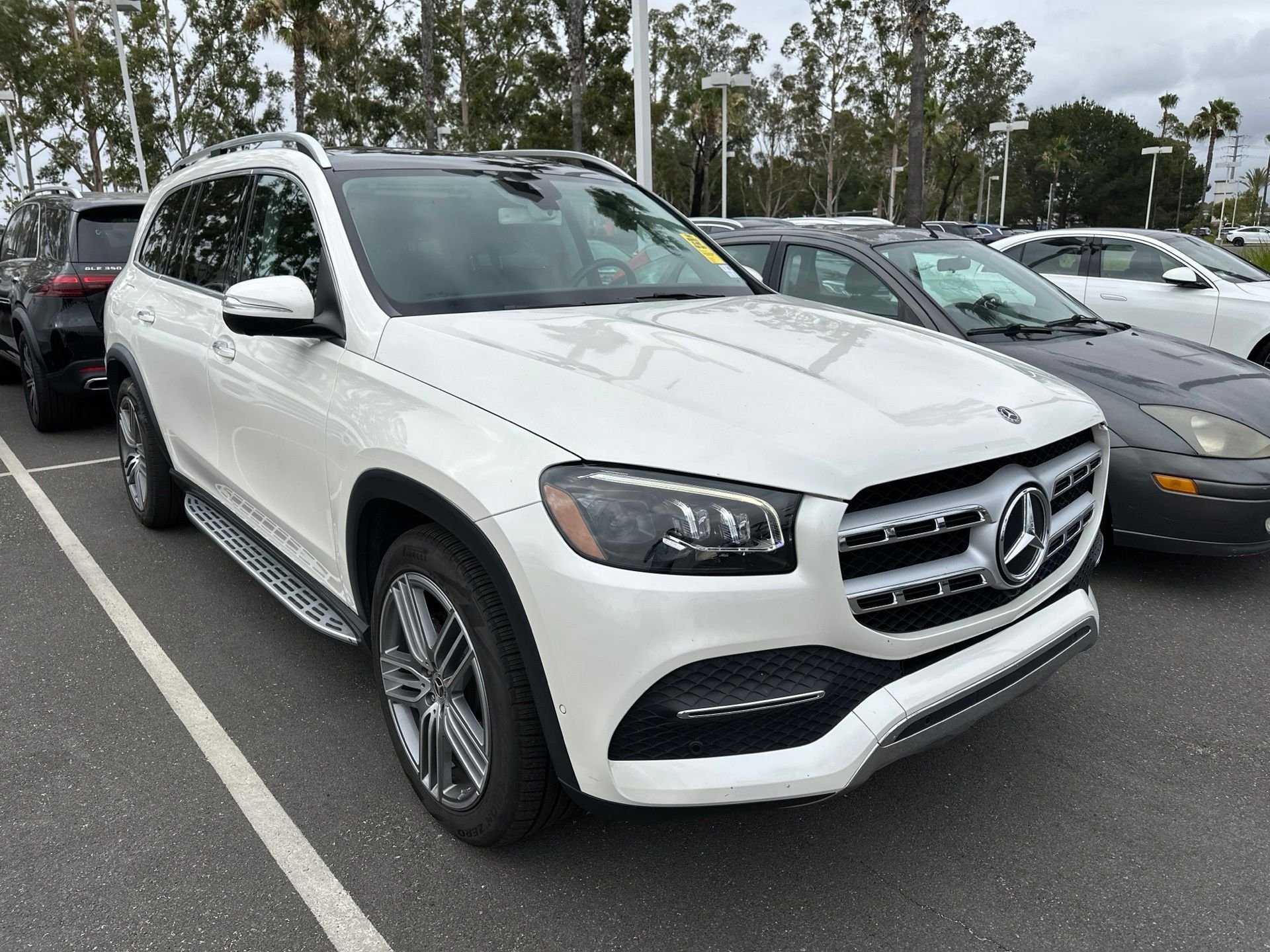 Used 2020 White Mercedes-Benz GLS 450 image 13