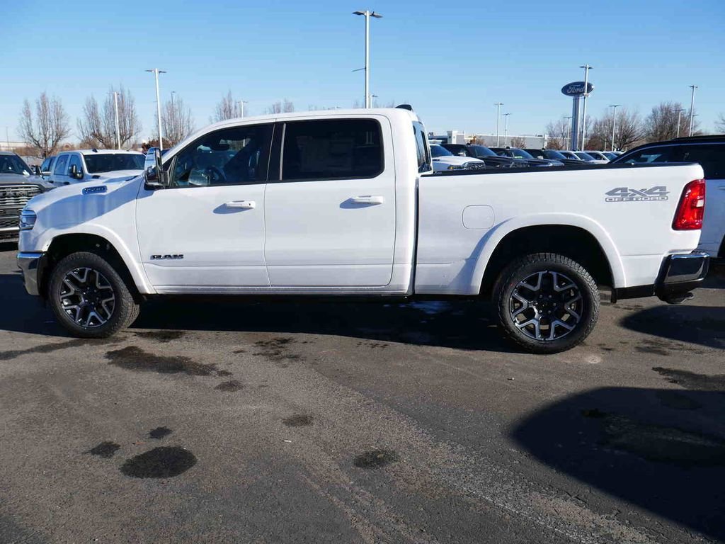 New 2026 Bright White Clear-Coat Exterior Paint RAM LARAMIE image 25