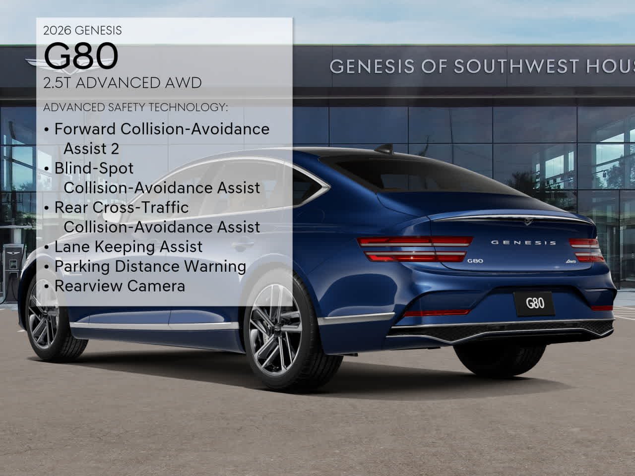 Used 2026 Capri Blue Genesis 2.5T Advanced image 13