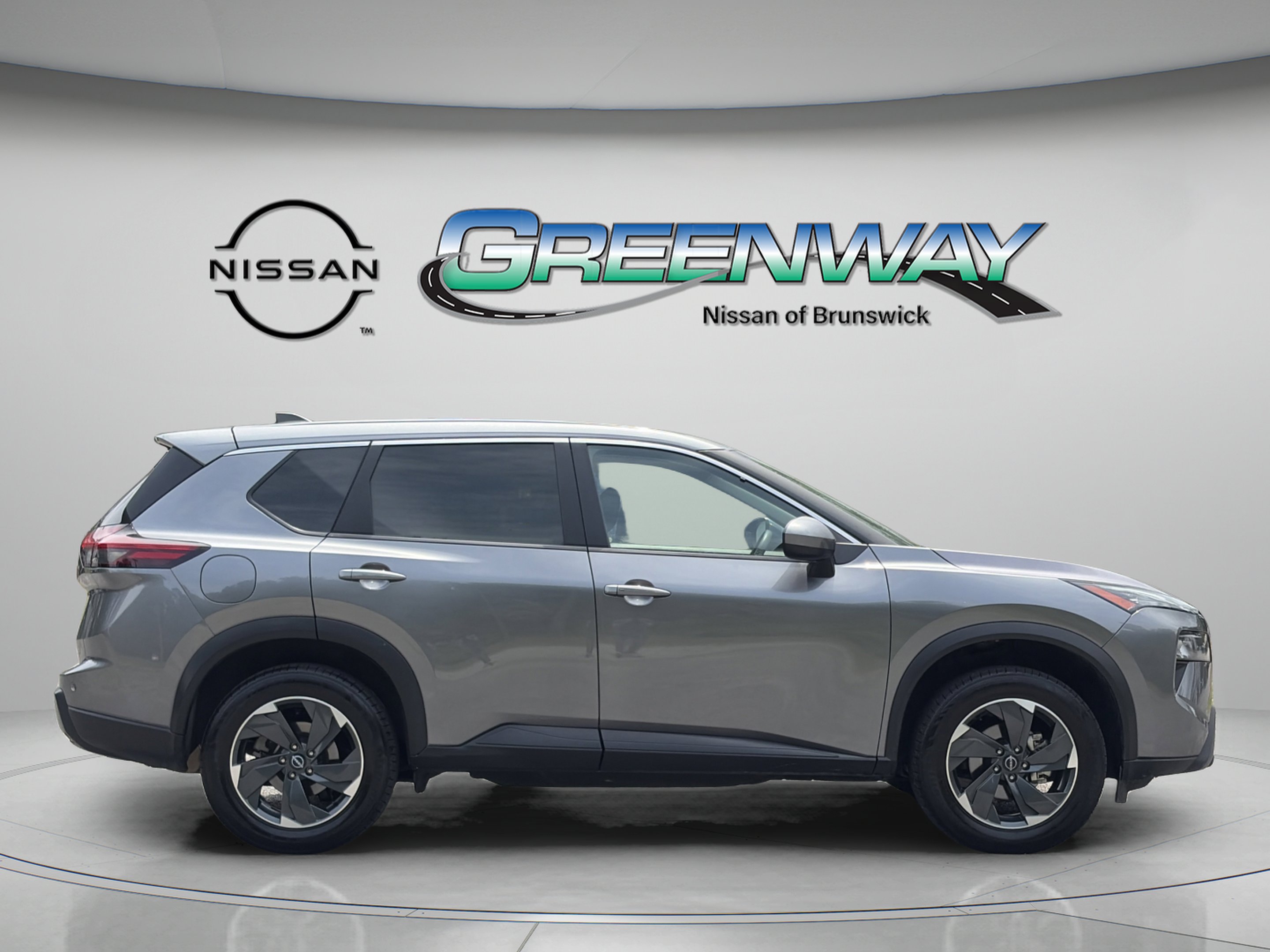 Used 2024 Gun Metallic Nissan SV image 8