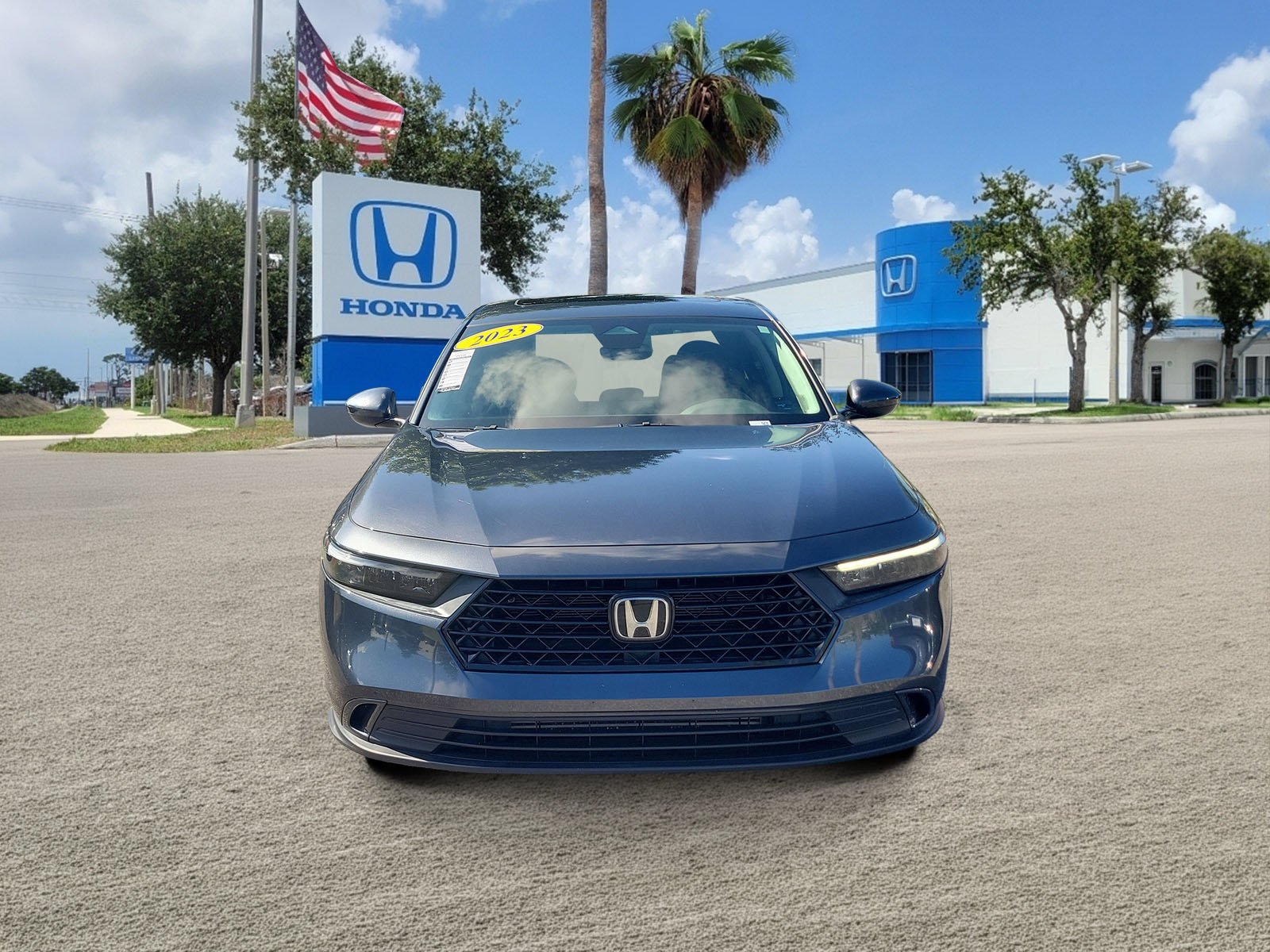 Used 2023 Crystal Black Pearl Honda EX image 2