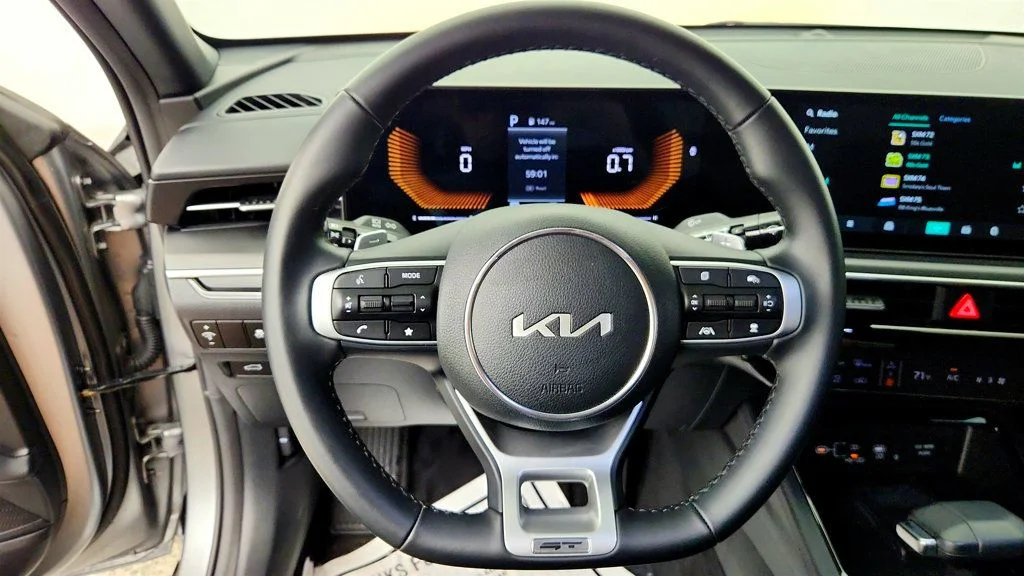 Used 2025 Steel Matte Gray Kia GT DCT FWD image 14