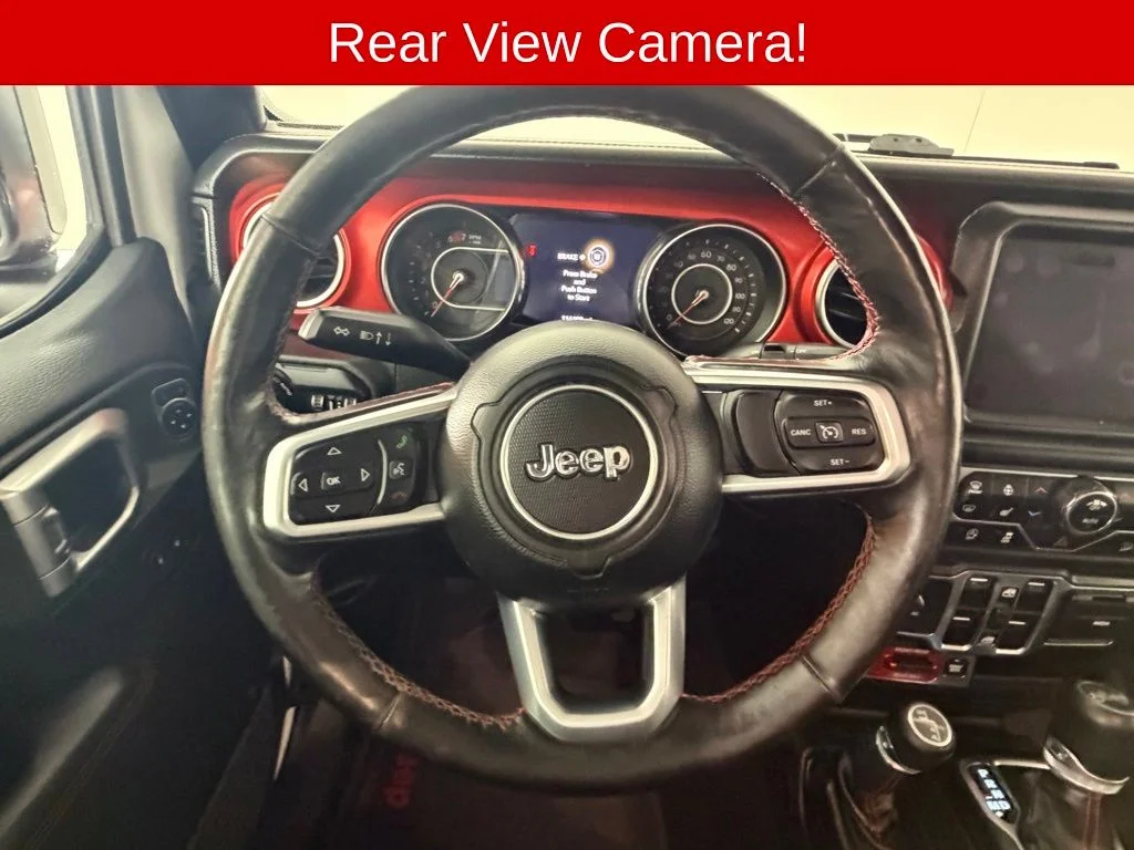 Used 2019 Bright White Clearcoat Jeep Unlimited Rubicon image 9