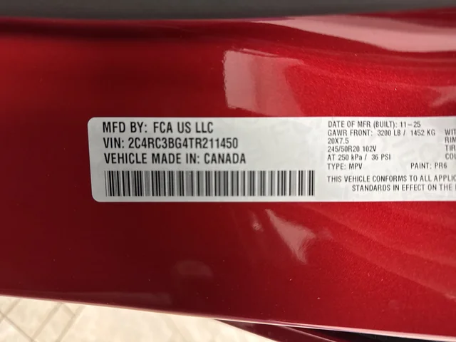 New 2026 Red Hot Pearl-Coat Exterior Paint Chrysler Select image 39