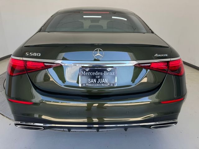 Used 2026 MANUFAKTUR Olive Metallic Mercedes-Benz S 580 image 12