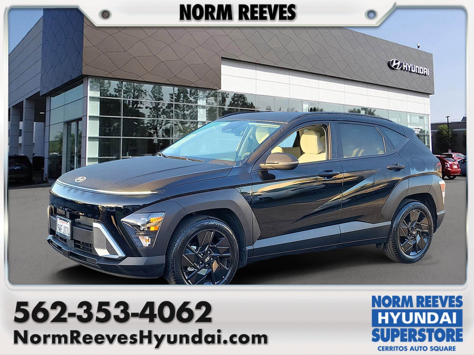 Certified Used 2026 Abyss Black Pearl Hyundai SEL Sport image 1