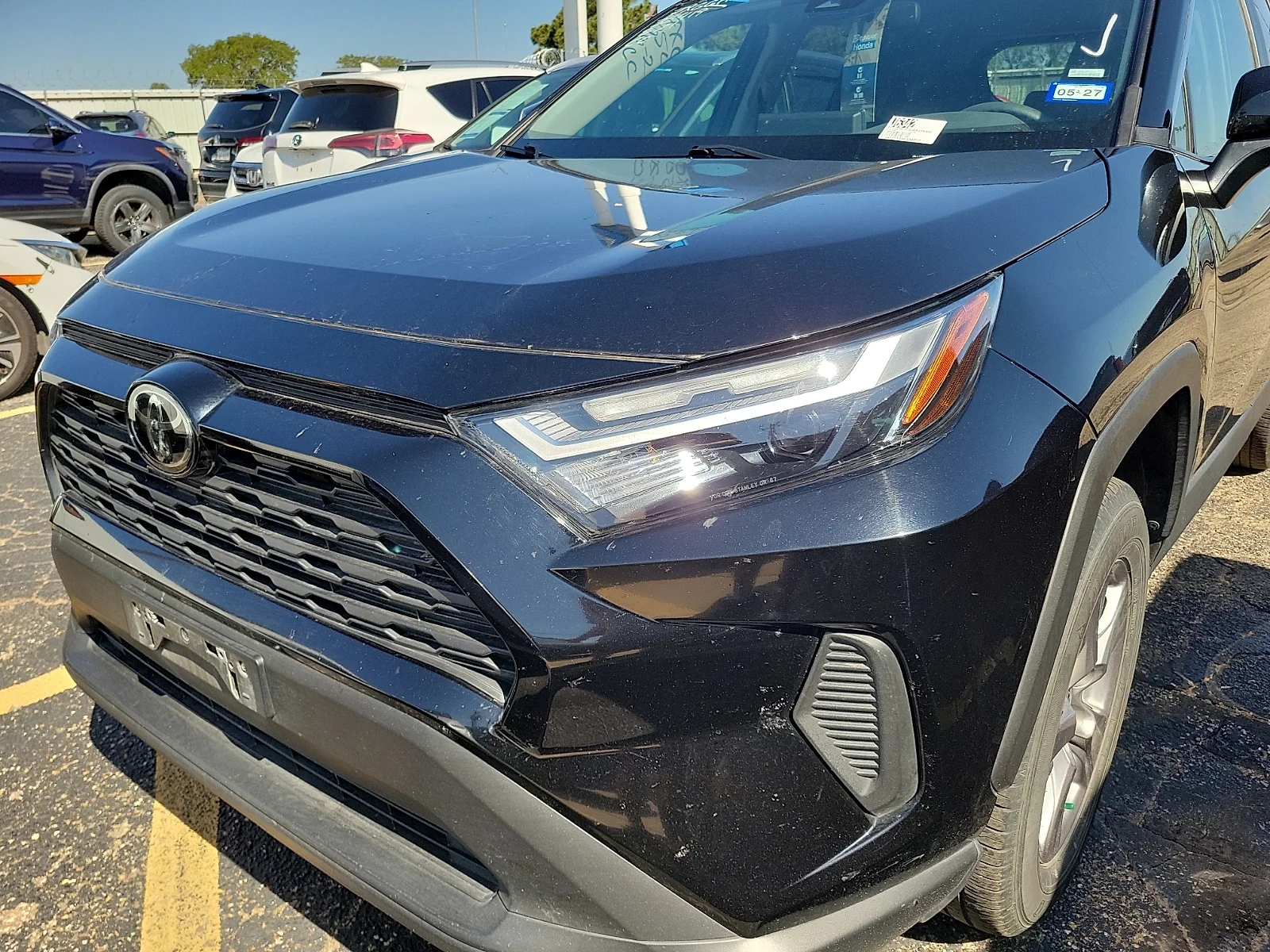 Certified Used 2025 Midnight Black Metallic Toyota XLE image 3