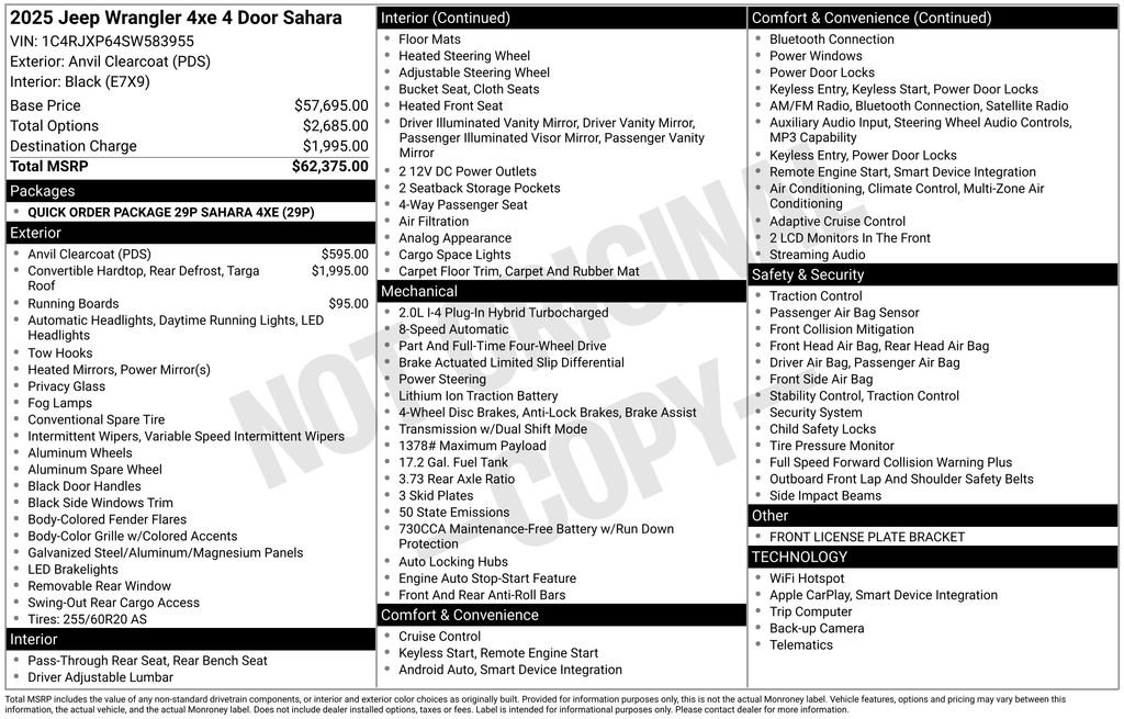 Certified Used 2025 Gray Jeep Sahara 4xe image 5