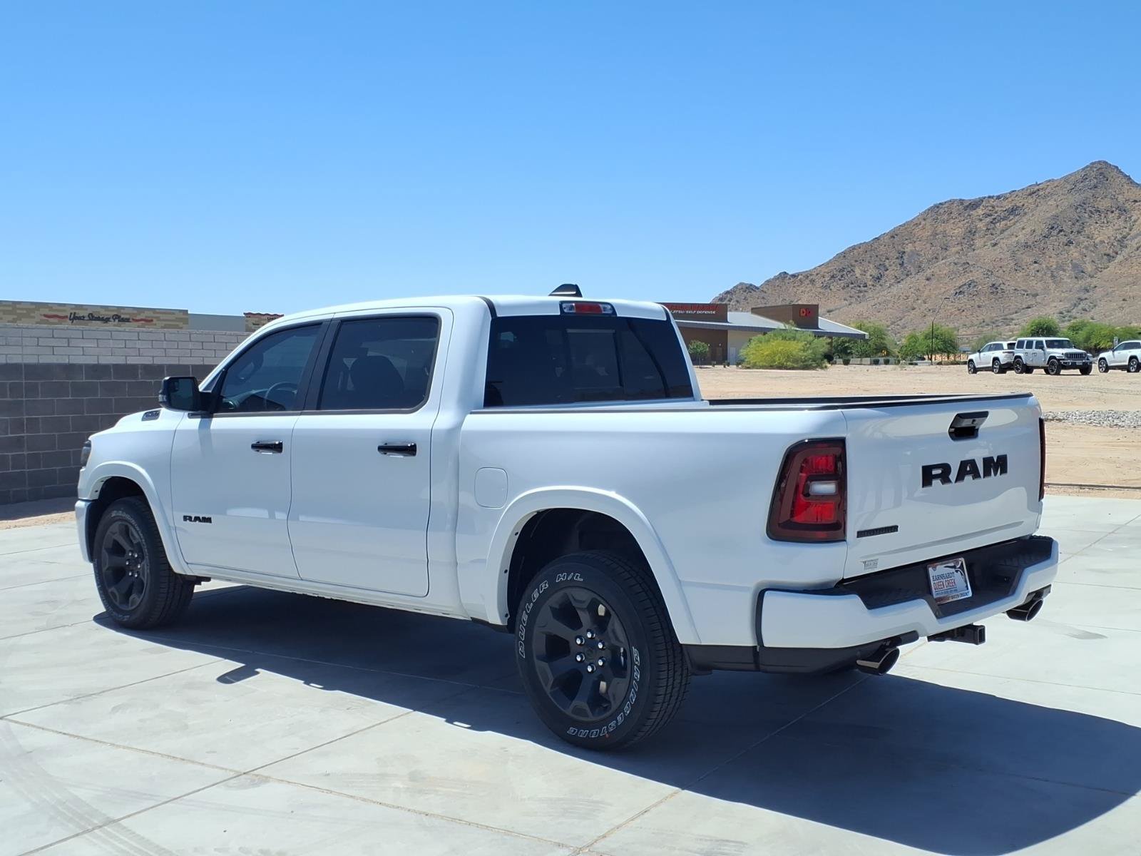 New 2026 Bright White Clear-Coat Exterior Paint RAM Big Horn image 4
