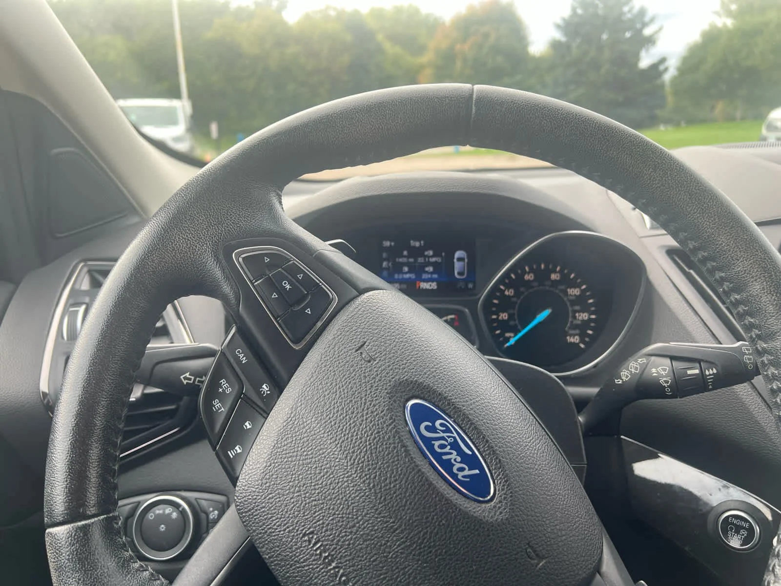 Used 2017 Magnetic Metallic Ford Titanium image 11
