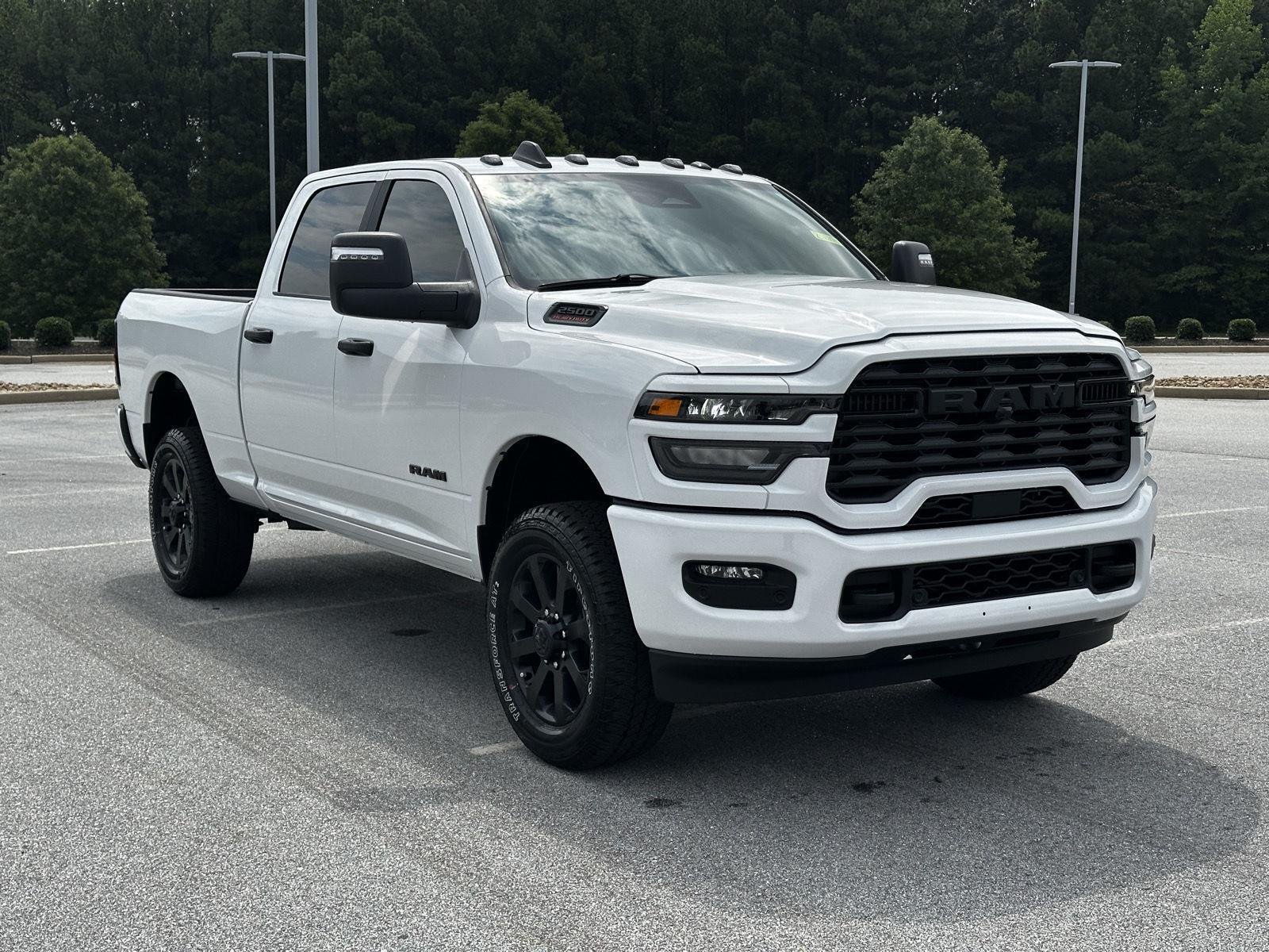 New 2026 Bright White Clear-Coat Exterior Paint RAM Big Horn image 2