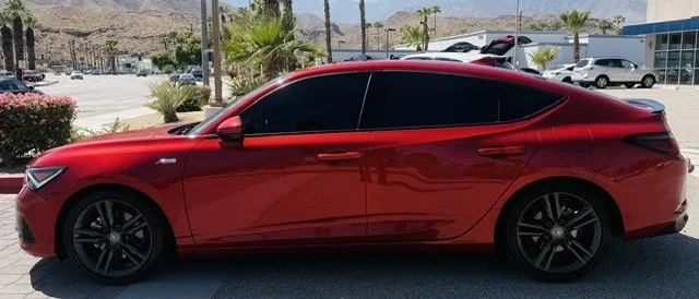 Used 2025 Performance Red Pearl Acura A-Spec Tech Package image 3