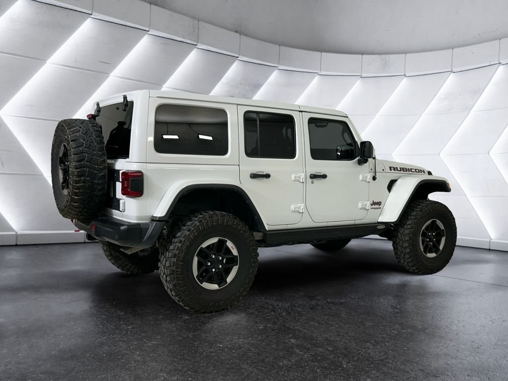 Used 2018 White Jeep Unlimited Rubicon image 4