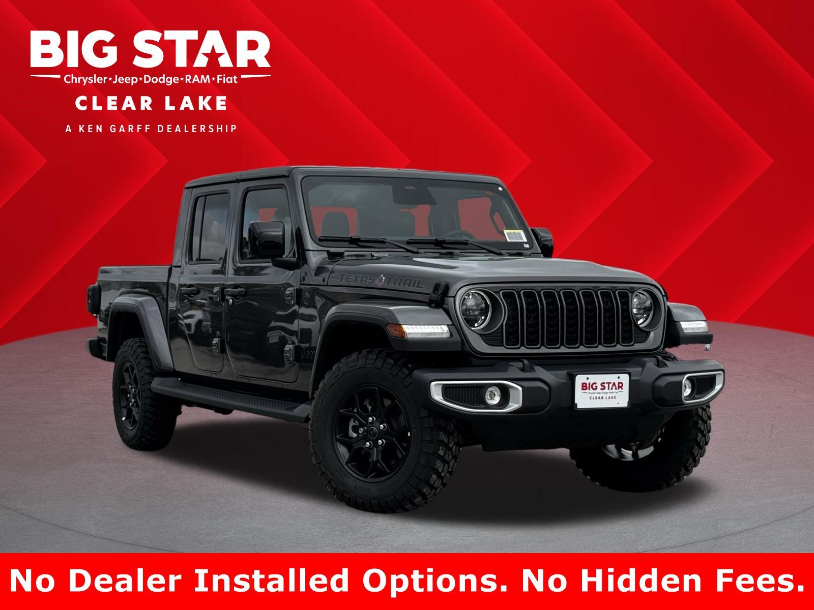 New 2026 Granite Crystal Metallic Clear-Coat Exterior Paint Jeep Texas Trail image 1