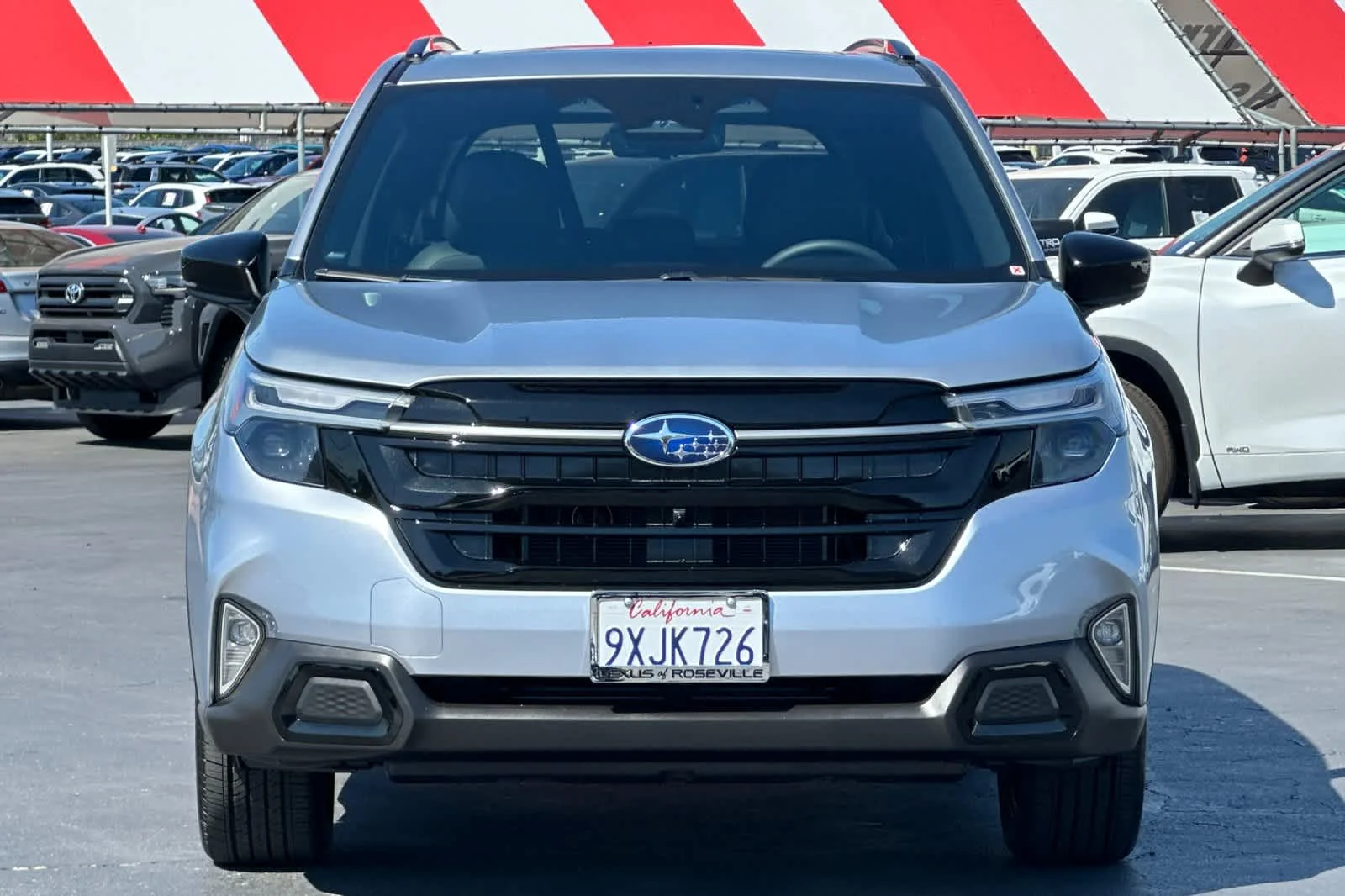 Used 2025 Ice Silver Metallic Subaru Touring Hybrid image 10