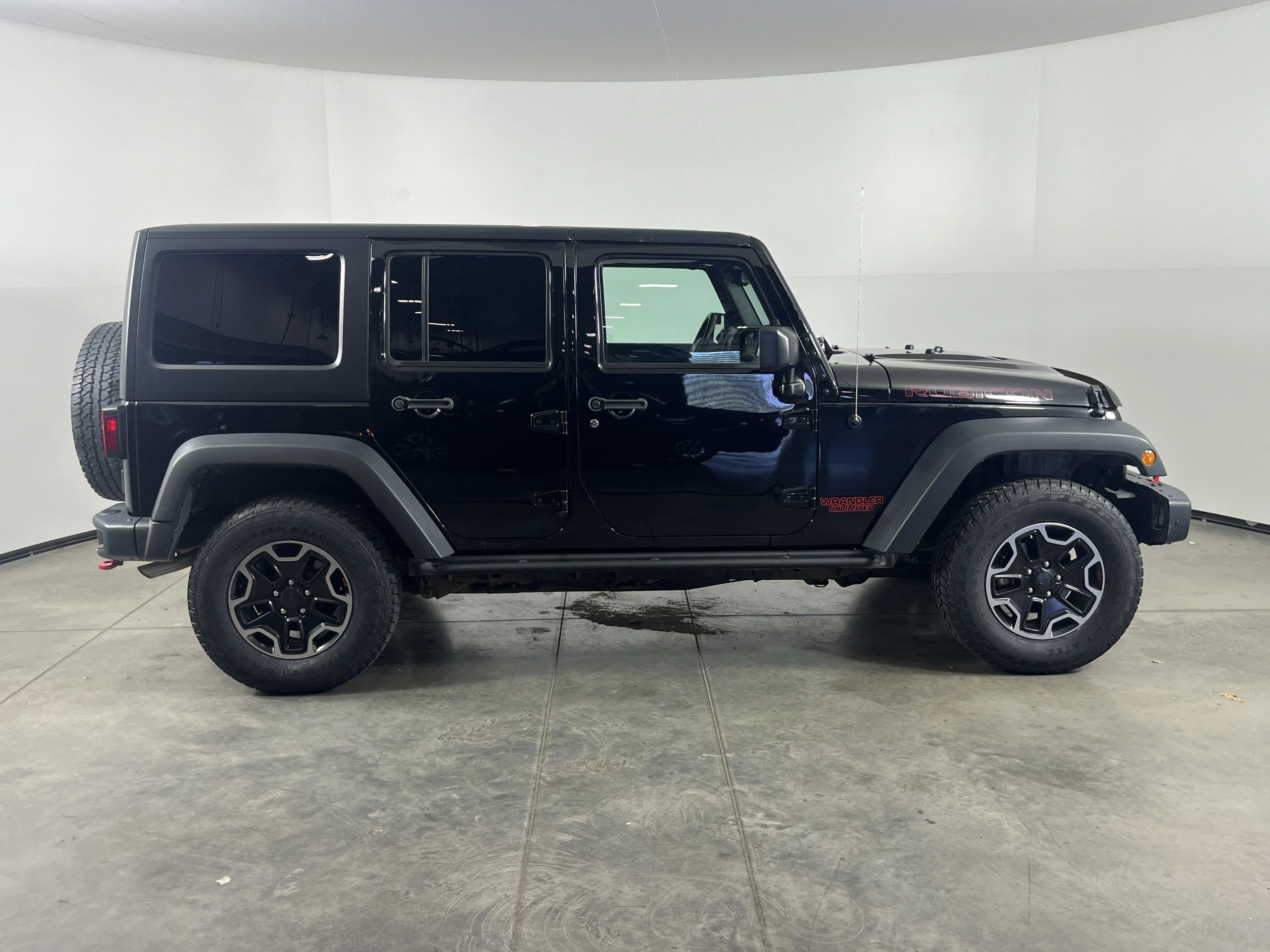 Used 2017 Black Clearcoat Jeep Rubicon Hard Rock image 8