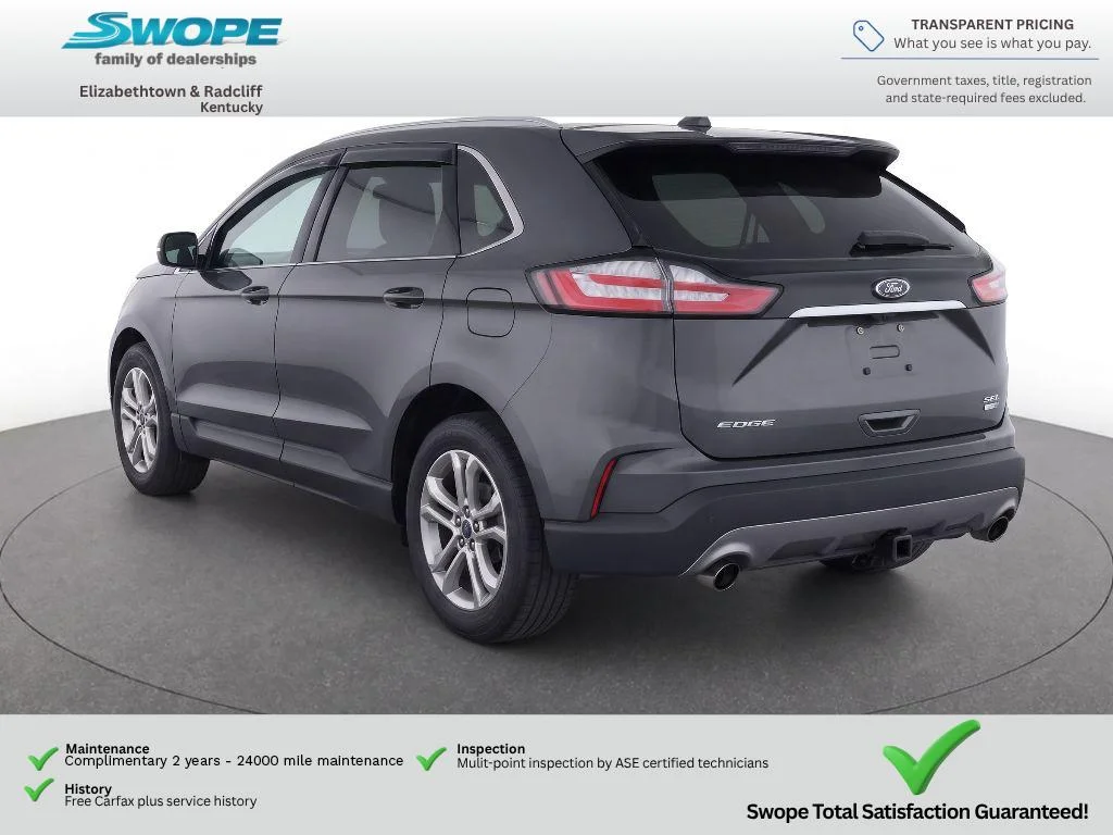 Used 2020 MAGNETIC METALLIC Ford SEL image 3
