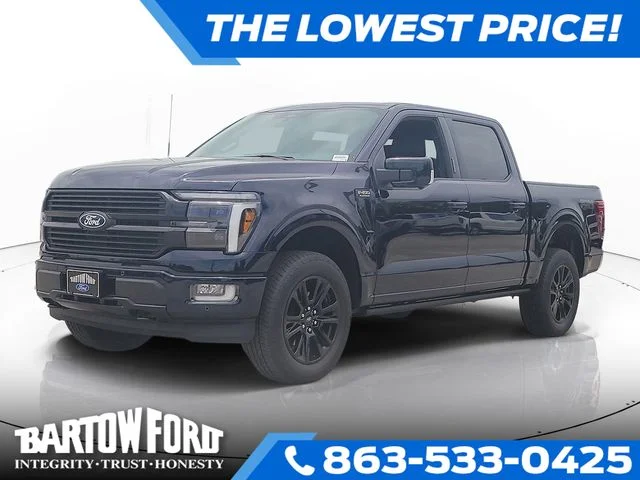 New 2026 Blue Ford Platinum image 1
