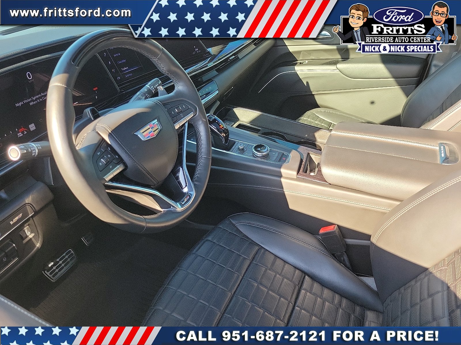 Used 2023 Silver Metallic Cadillac 4WD V-Series image 4