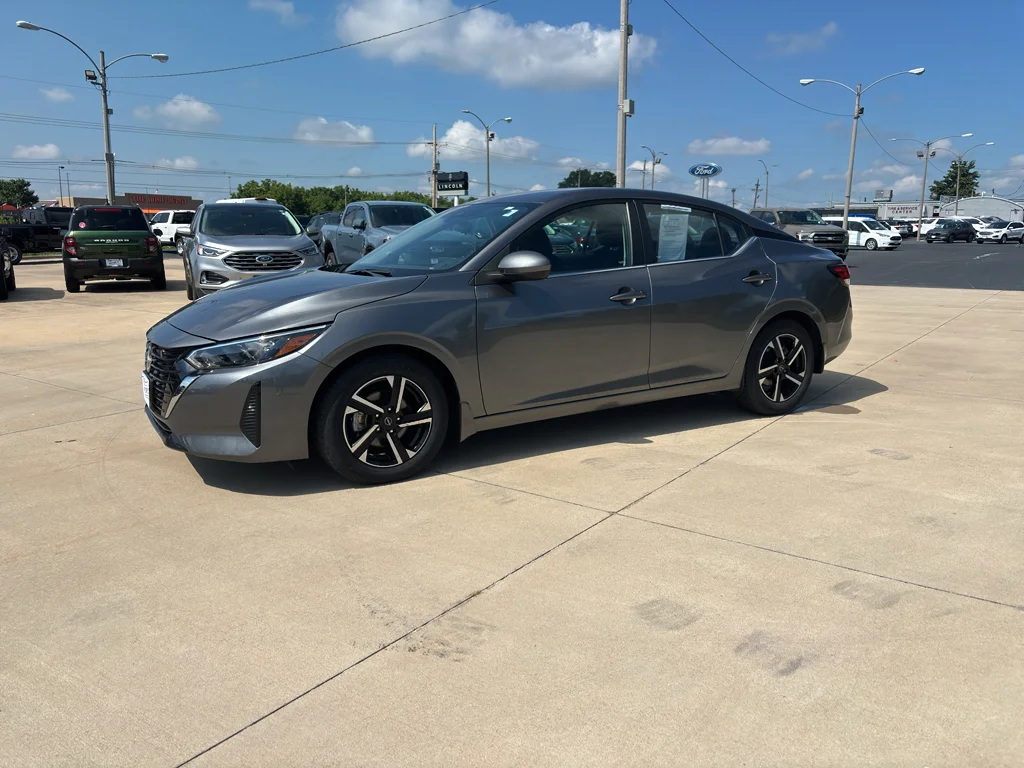 Used 2024 Gun Metallic Nissan SV image 8