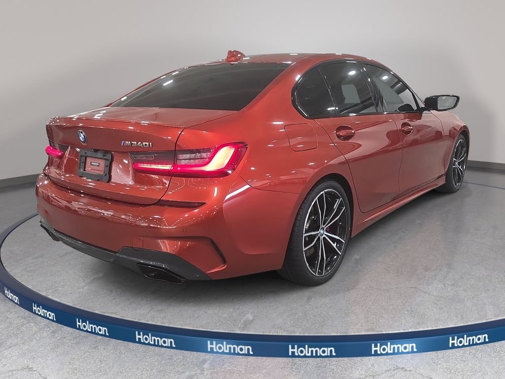 Used 2021 Sunset Orange Metallic BMW M340i image 6