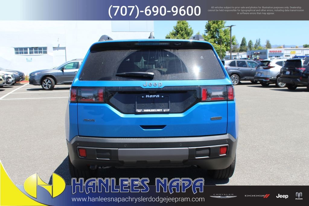 New 2026 Hydro Blue Pearl-Coat Exterior Paint Jeep Overland image 8
