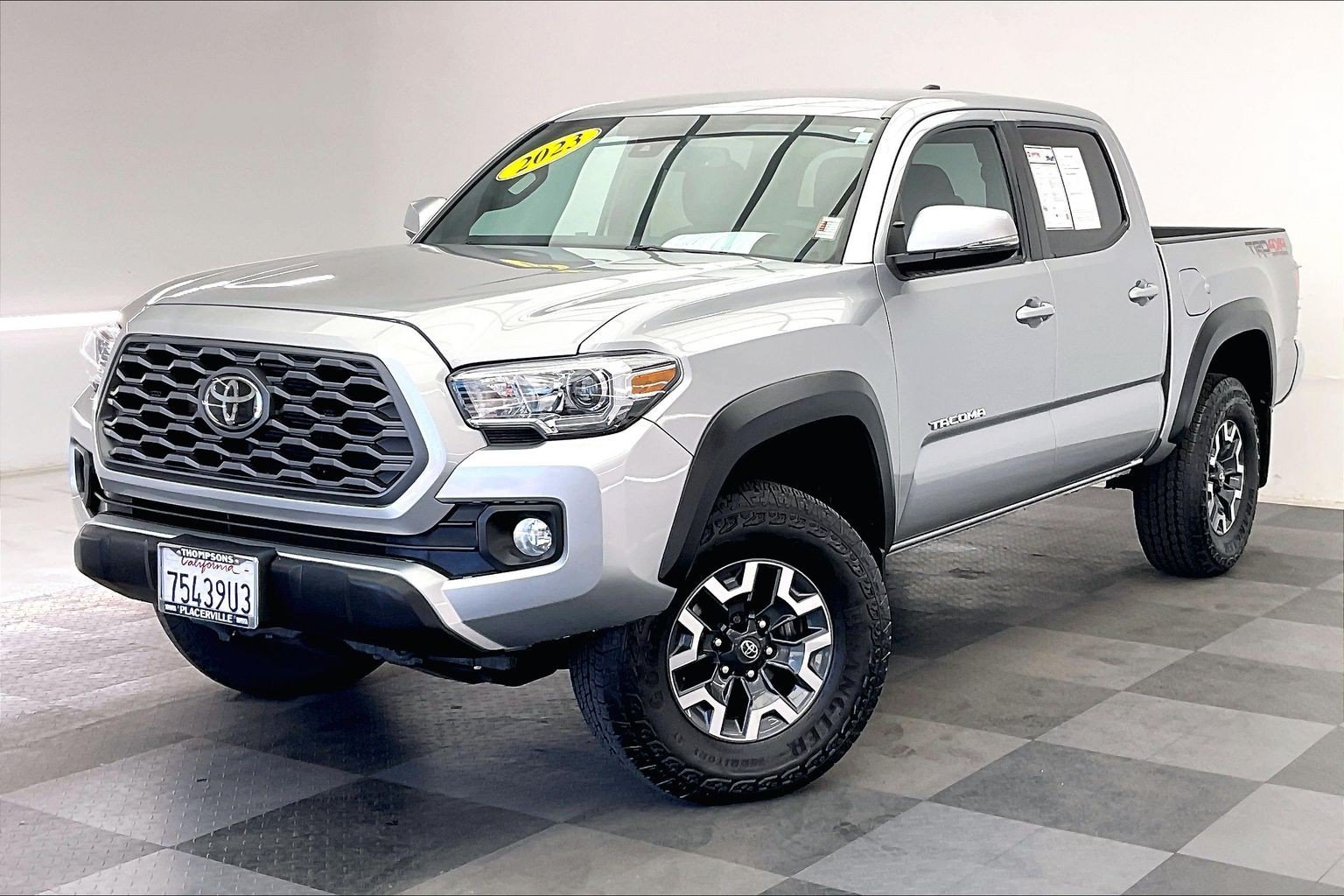 Used 2023 Celestial Silver Metallic Toyota TRD Off-Road image 12
