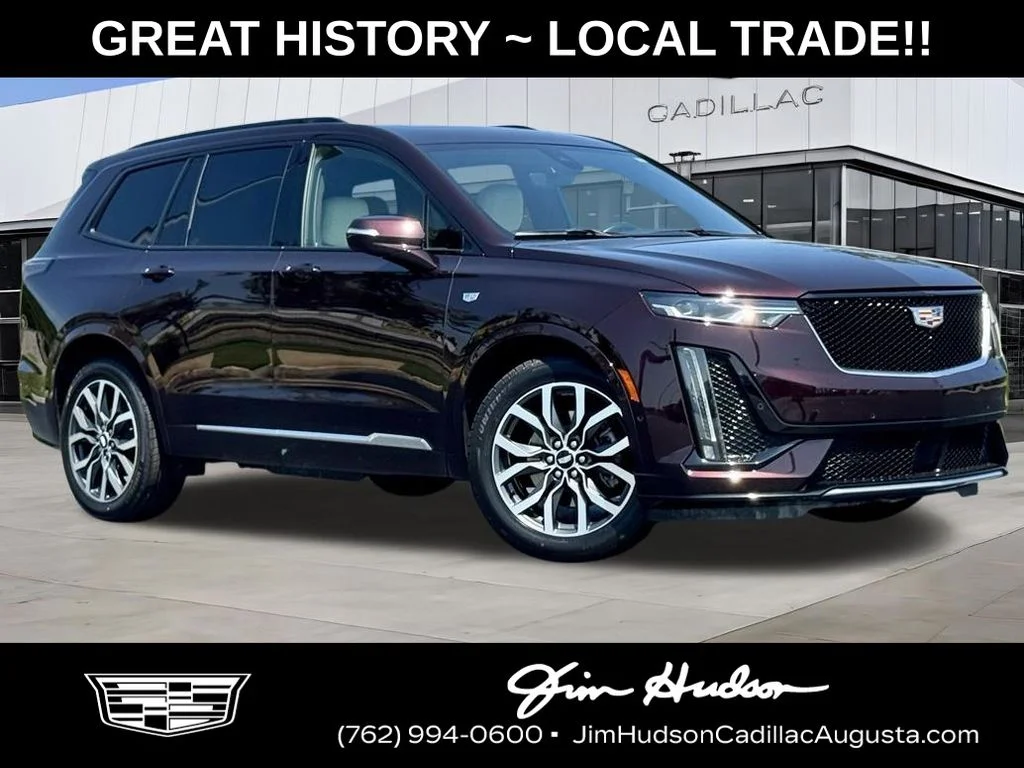 Used 2021 Red Cadillac Sport image 1