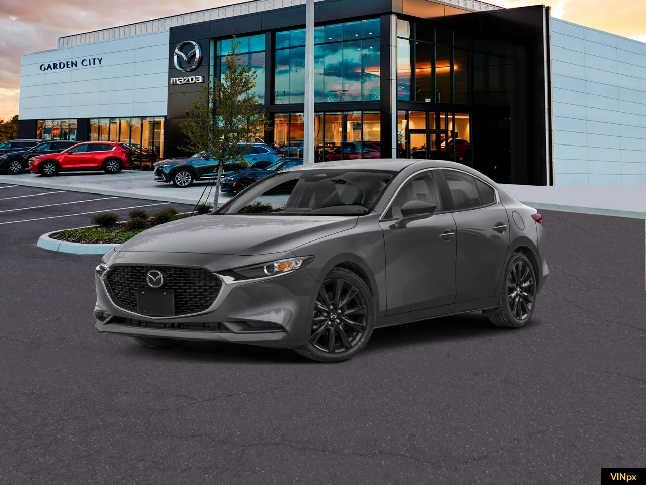 New 2026 Machine Gray Metallic Mazda 2.5 S Select Sport image 1