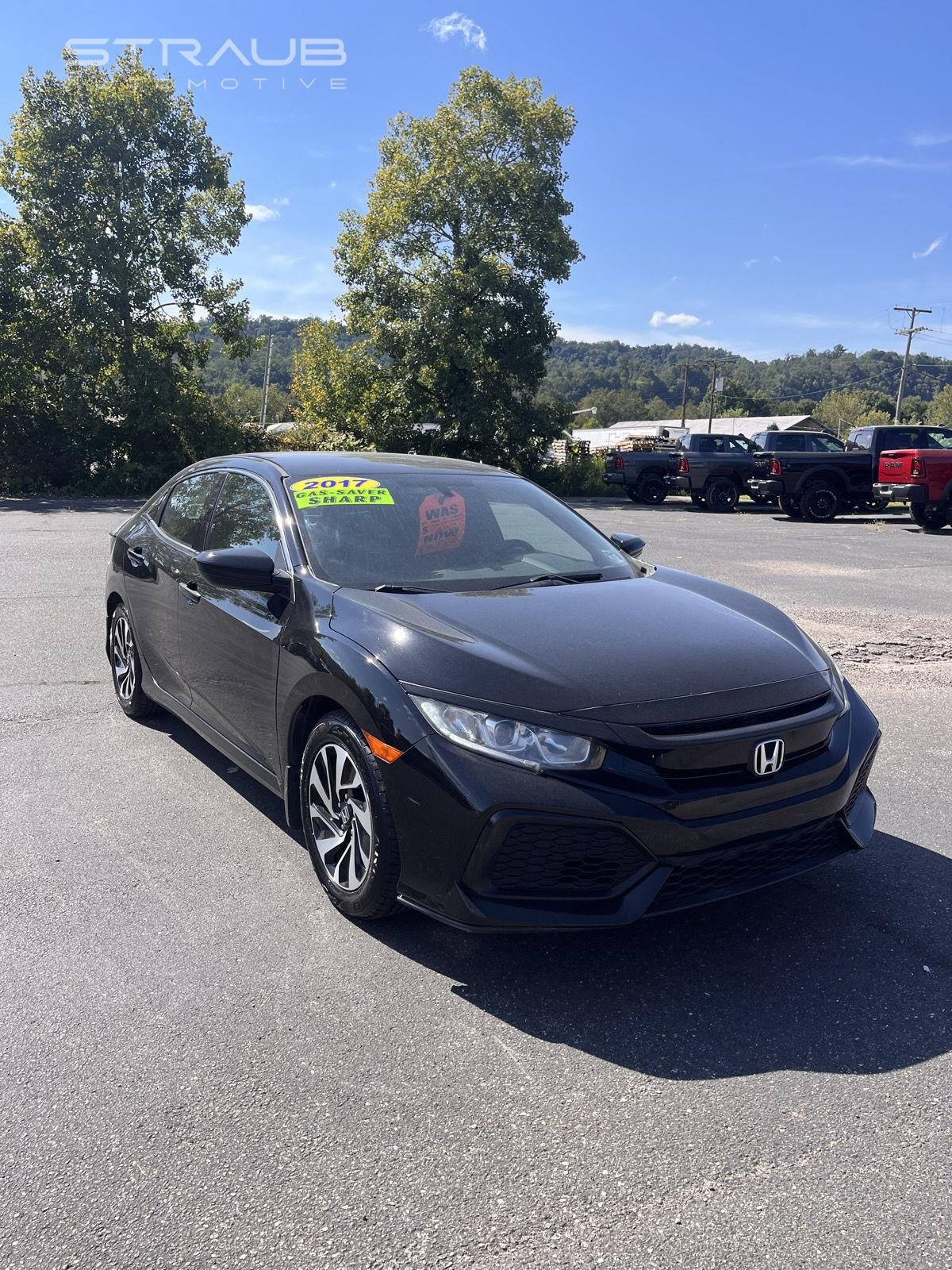 Used 2017 Crystal Black Pearl Honda LX image 2