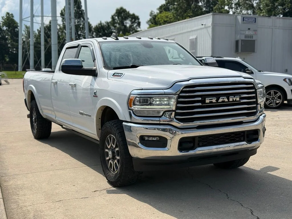 Used 2019 White Ram Laramie Longhorn image 4
