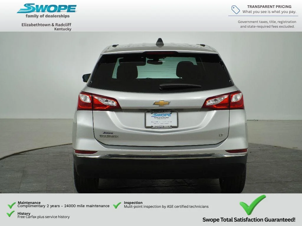 Used 2018 Silver Ice Metallic Chevrolet LT image 4