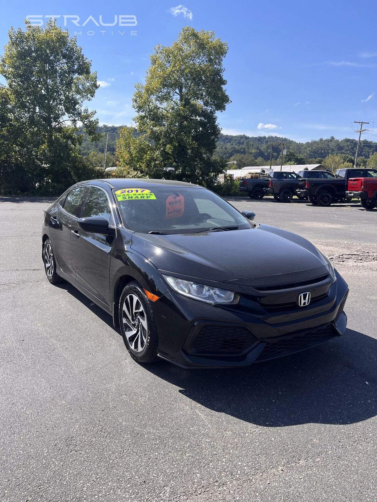 Used 2017 Crystal Black Pearl Honda LX image 2