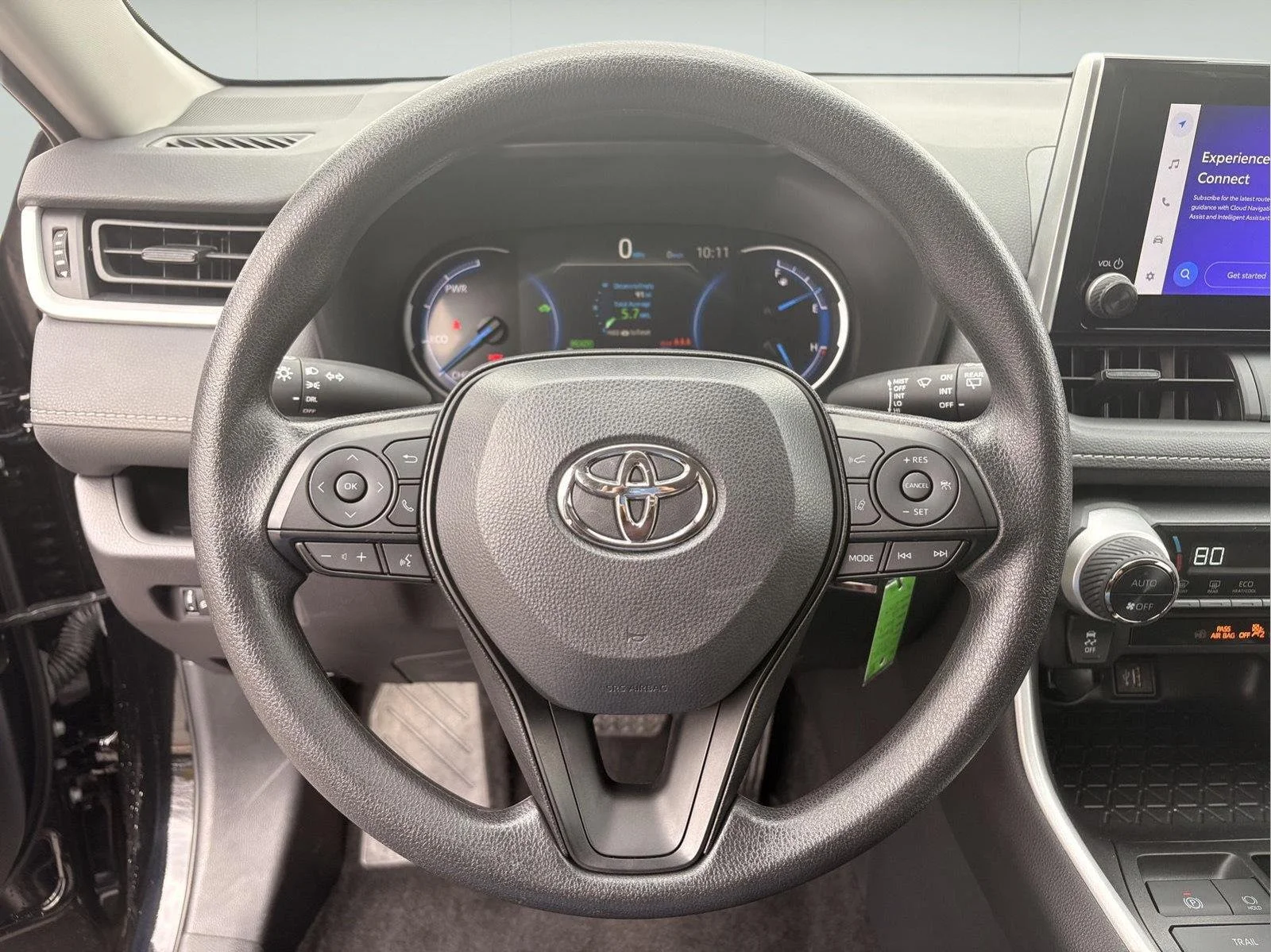 Used 2025 Midnight Black Metallic Toyota Hybrid LE image 15